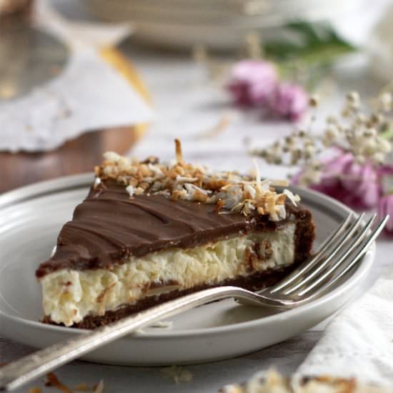 almond joy pie
