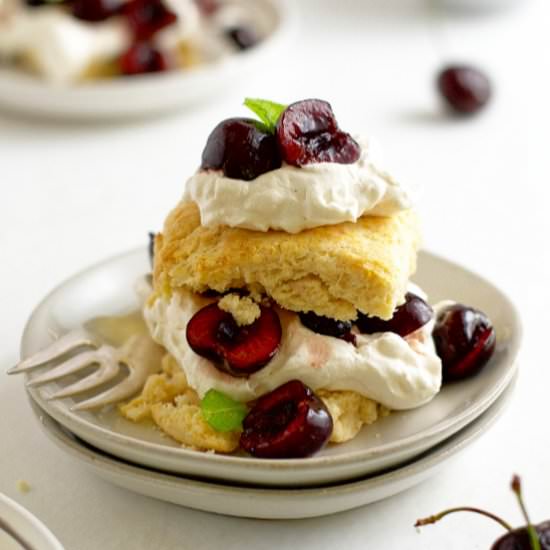 cherry shortcake