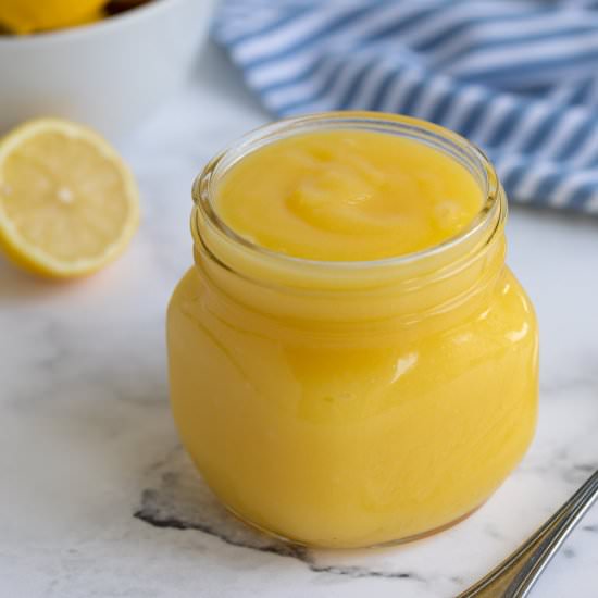 microwave lemon curd