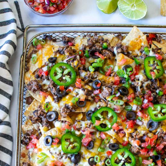 Air Fryer Nachos
