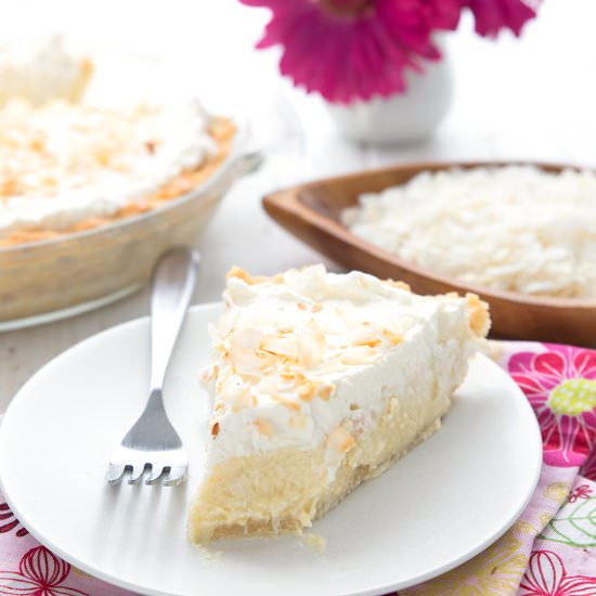 Keto Coconut Cream Pie