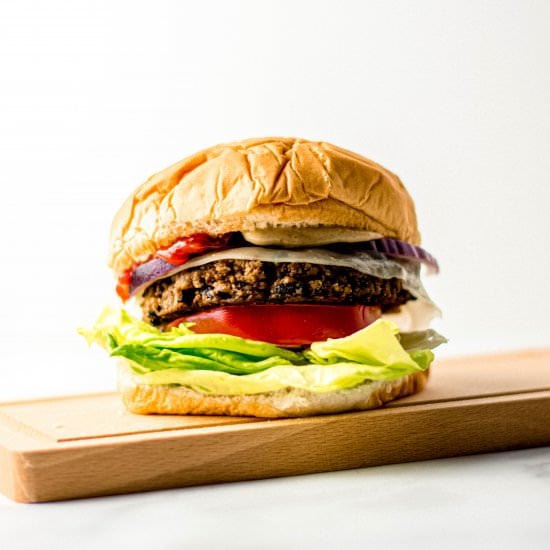 Easiest-Ever Black Bean Burgers