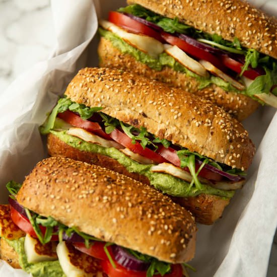 Halloumi Sandwiches