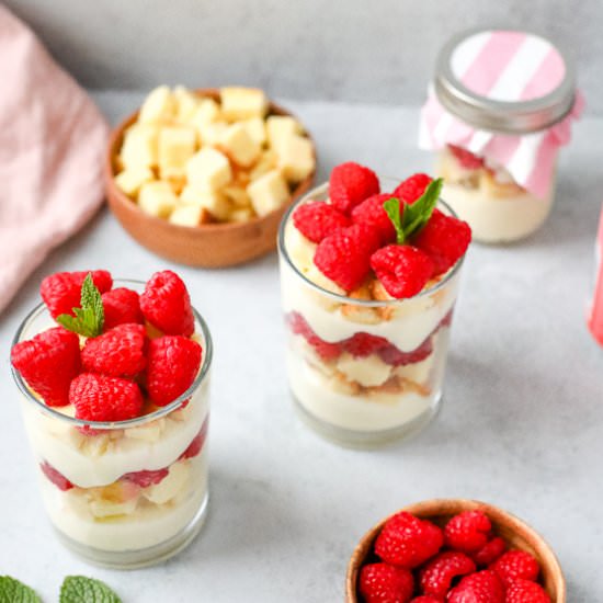 Mini Raspberry Trifles