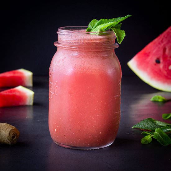 Watermelon and Ginger Smoothie