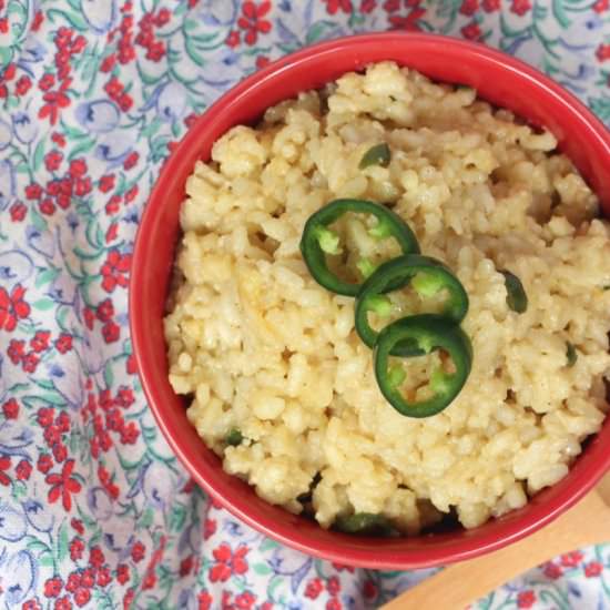 Instant Pot Jalapeño Risotto