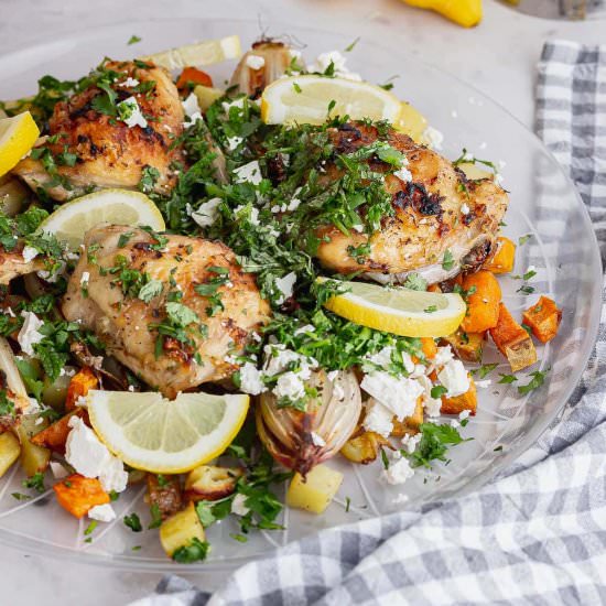Chicken and Potatoes with Shallots