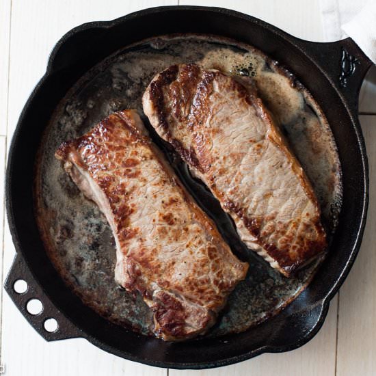 Perfect New York Strip Steak