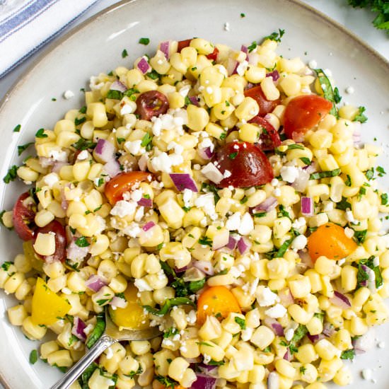 Simple Sweet Corn Salad