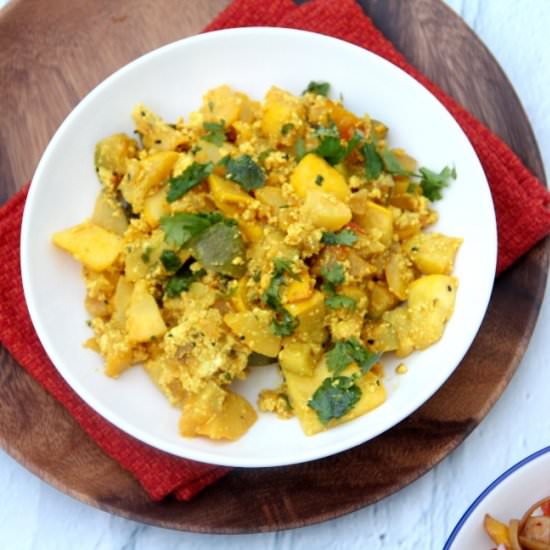 Stir Fried Squash Medley