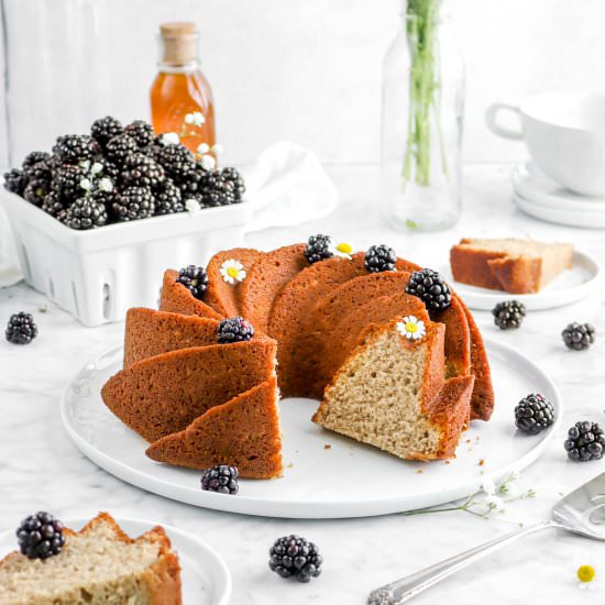 Blackberry Apple Spice Cake