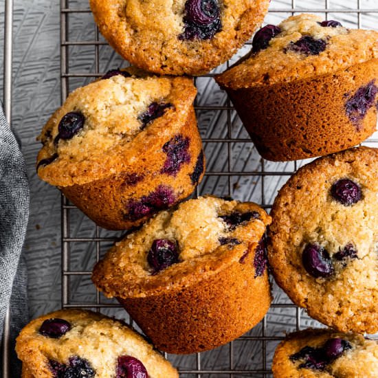 Gluten-Free Blueberry Muffins