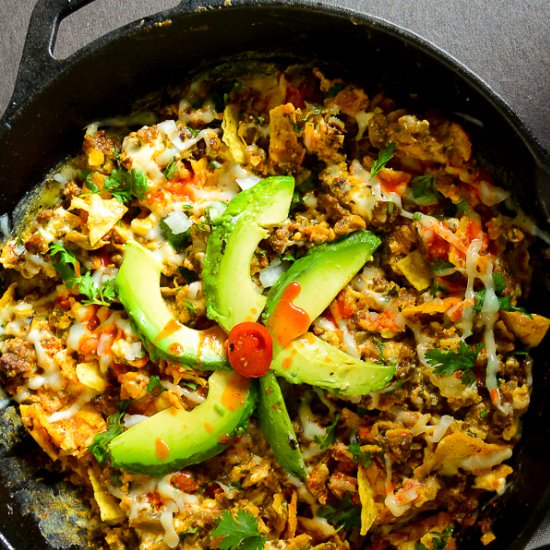 Migas Scrambled Eggs