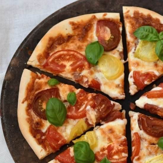 Delicious Sourdough Pizza Crust