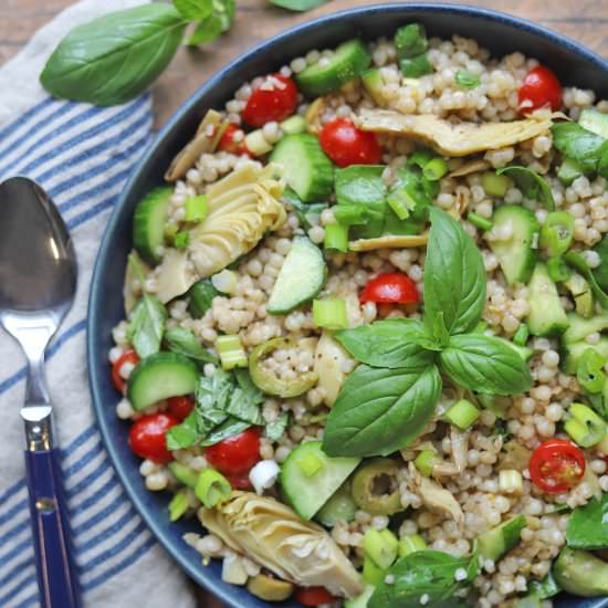 Israeli couscous salad