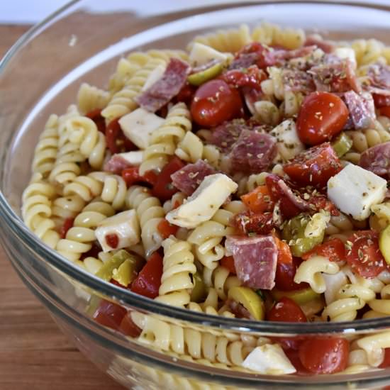 Italian Pasta Salad Antipasto