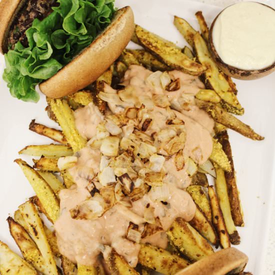 Vegan IN-N-OUT Animal Fries