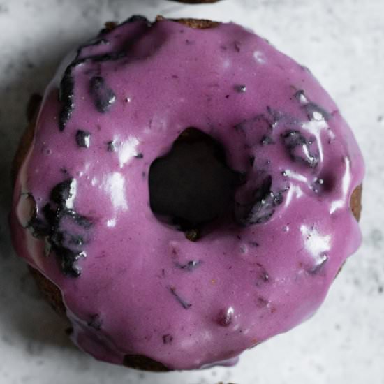 blueberry cake donuts