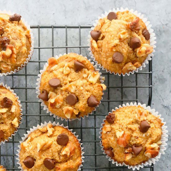 Almond Flour Banana Muffins