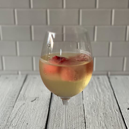Watermelon Wine Ice Cubes