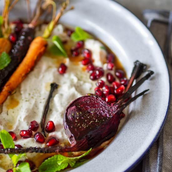 Vegan Labneh with Lemon Myrtle