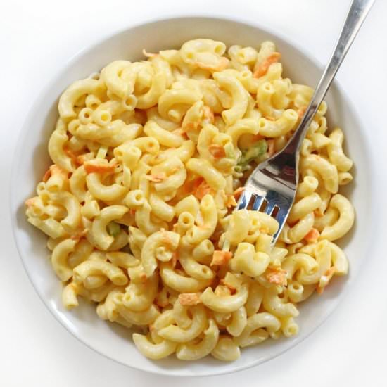 Hawaiian Macaroni Salad (GF/V)
