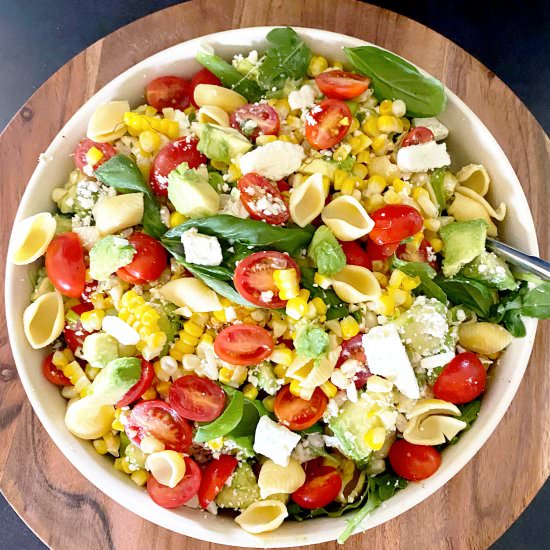 Grilled Corn and Avocado Salad