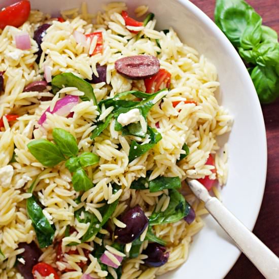 Mediterranean Orzo Salad