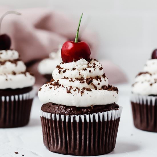 Black Forest Cupcakes