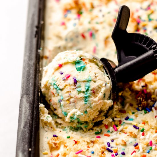 birthday cake ice cream