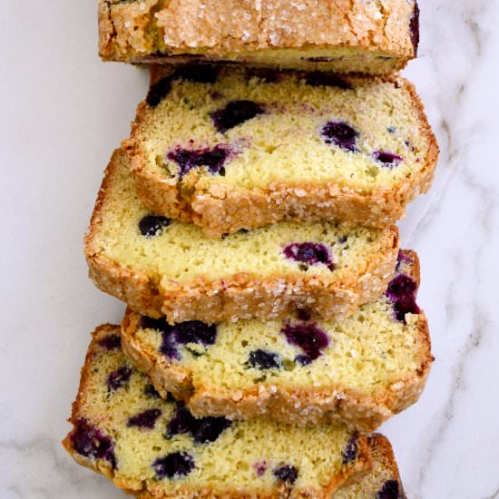 Blueberry Orange Juice Bread