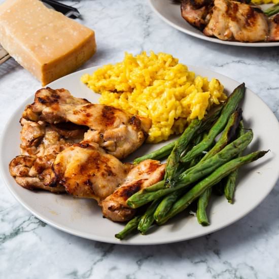 Juicy Lemon White Wine Chicken