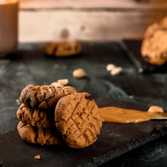 Peanut Butter Choc Chips Cookies