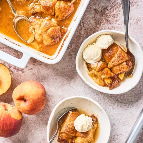 Peach Dumplings