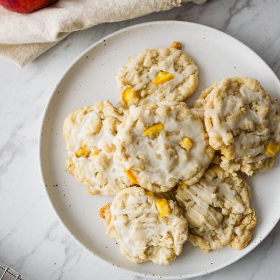 Peach Cobbler Cookies