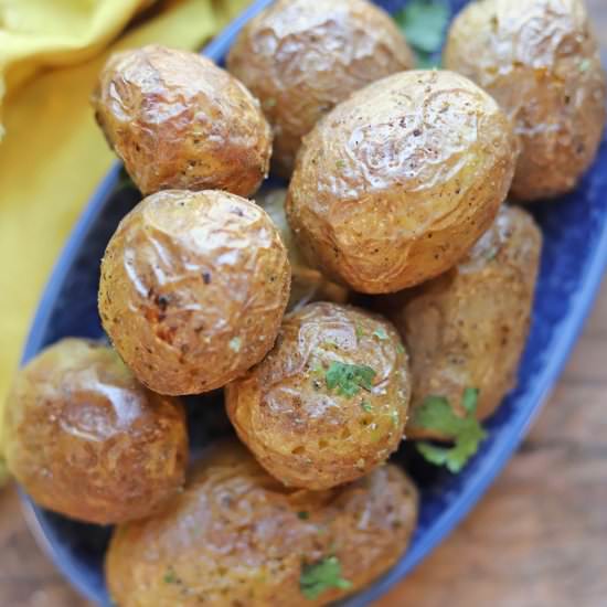 Air fryer baby potatoes