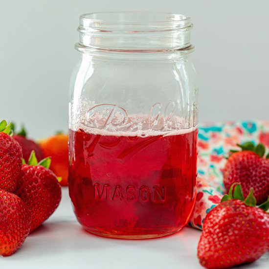 Strawberry Simple Syrup