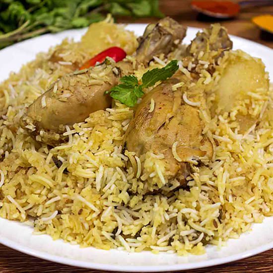 Chicken biryani