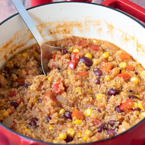 Quinoa Chilli