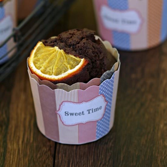 Choc Orange Muffins