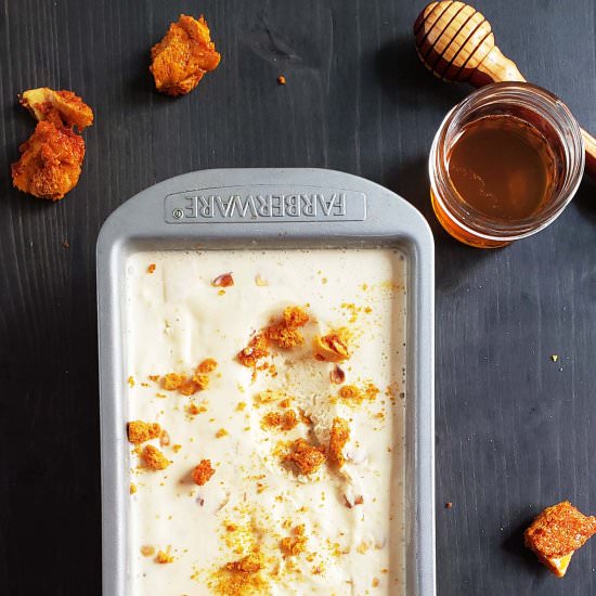 Honey Almond Ice Cream