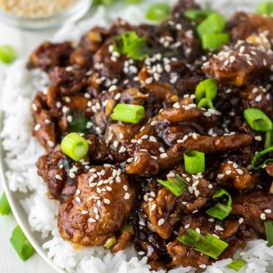 Mongolian Pork