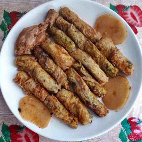 Malfouf (Stuffed Cabbage)