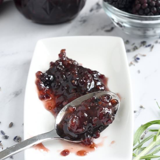 Blackberry Lavender Preserves