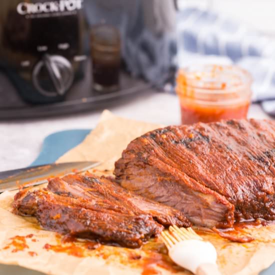Crockpot BBQ Brisket