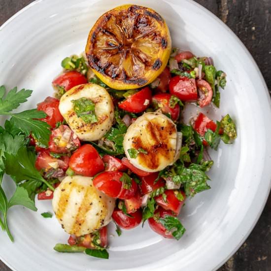 Grilled Scallops