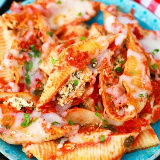 Instant Pot Stuffed Shells