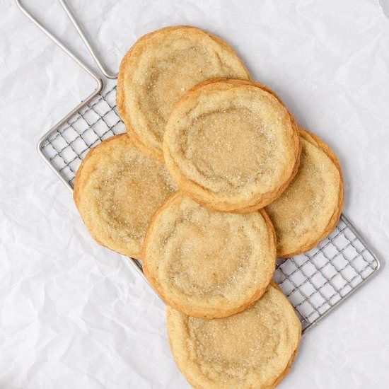 Brown Butter Sugar Cookies