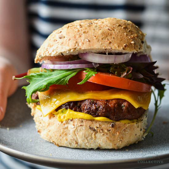 Air Fryer Turkey Burgers