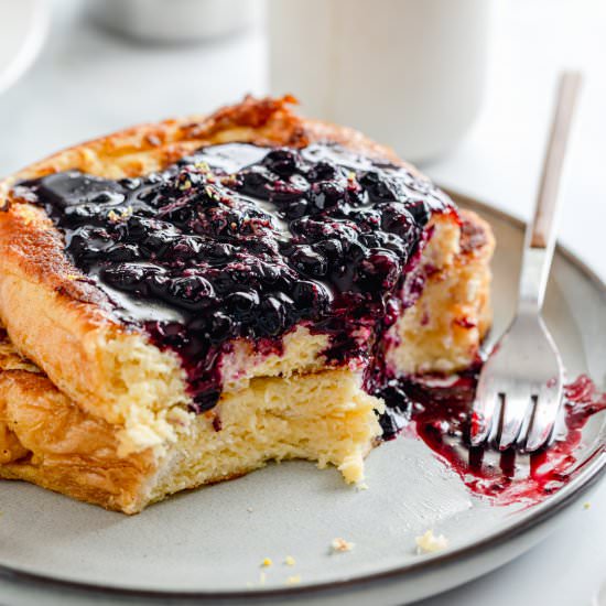 Quick Blueberry French Toast